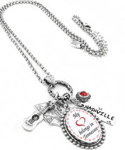 Tennessee charm necklace