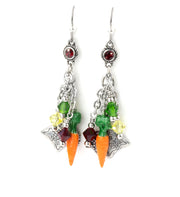 vegetable earrings