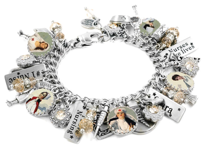 Personalized nurse bracelet