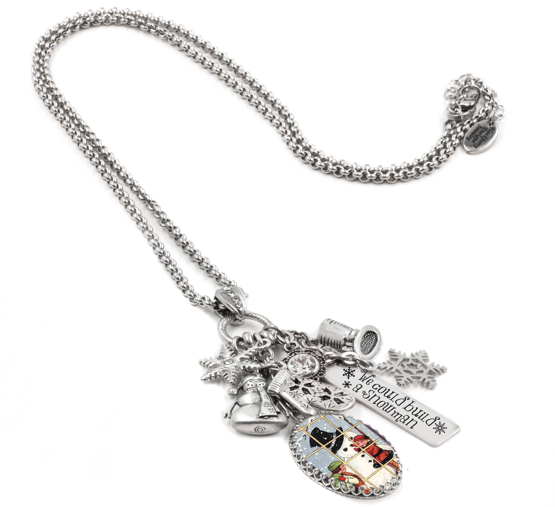 snowflake necklace