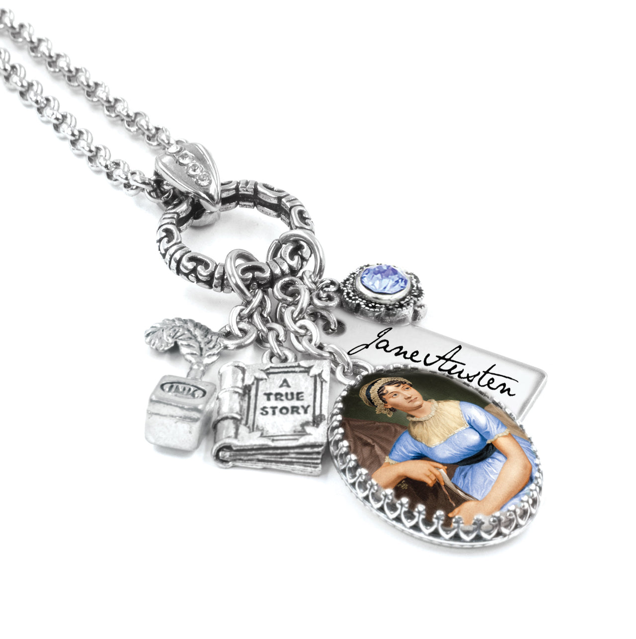 jane austen necklace