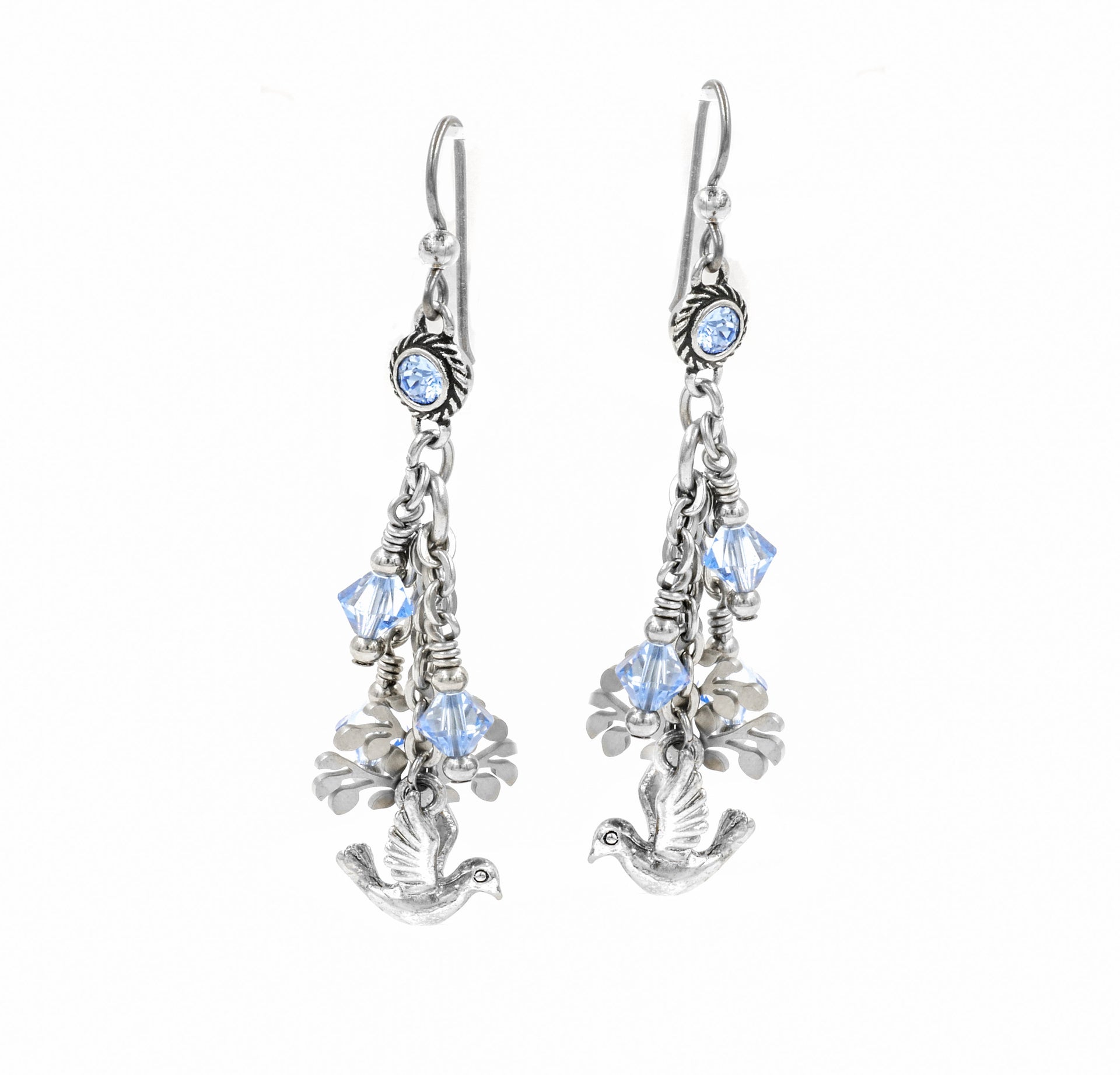 12 days of christmas earrings doves