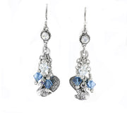 twelve days of christmas earrings, 7 swans a swimming