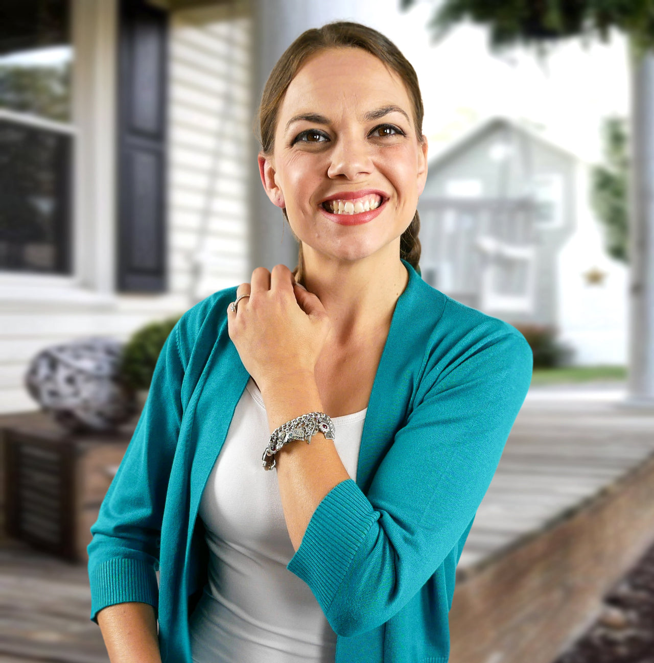 Day of the Dead Skull Bracelet – Sugar Skulls & Roses