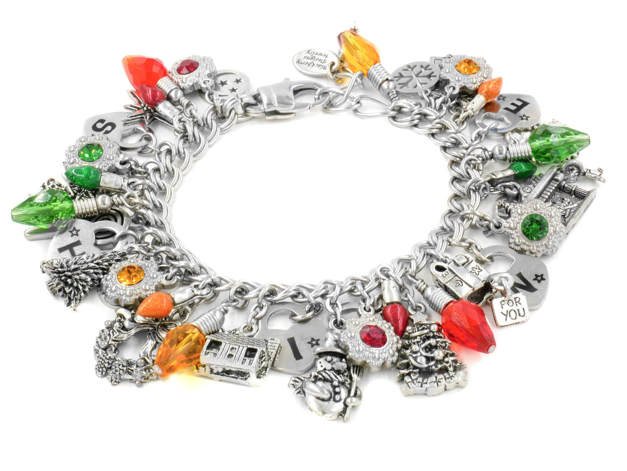 christmas tree lights bracelet