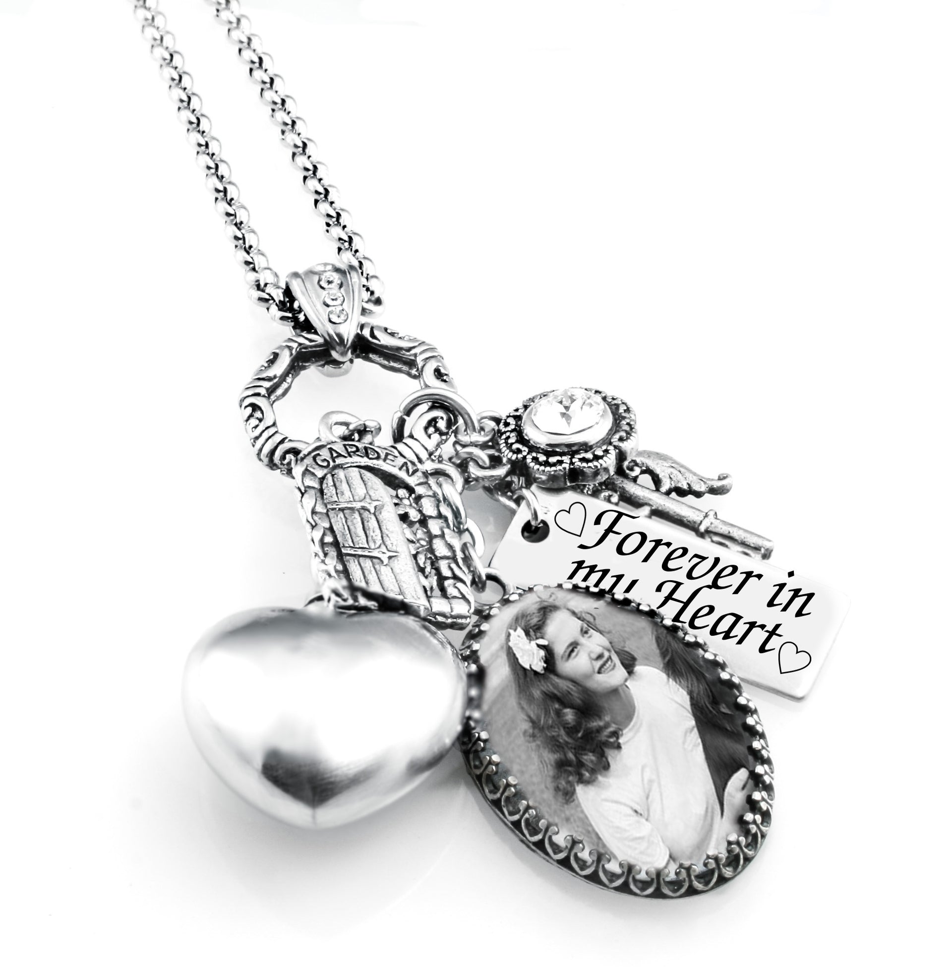 personalize memorial necklace