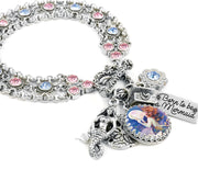 purple mermaid bracelet