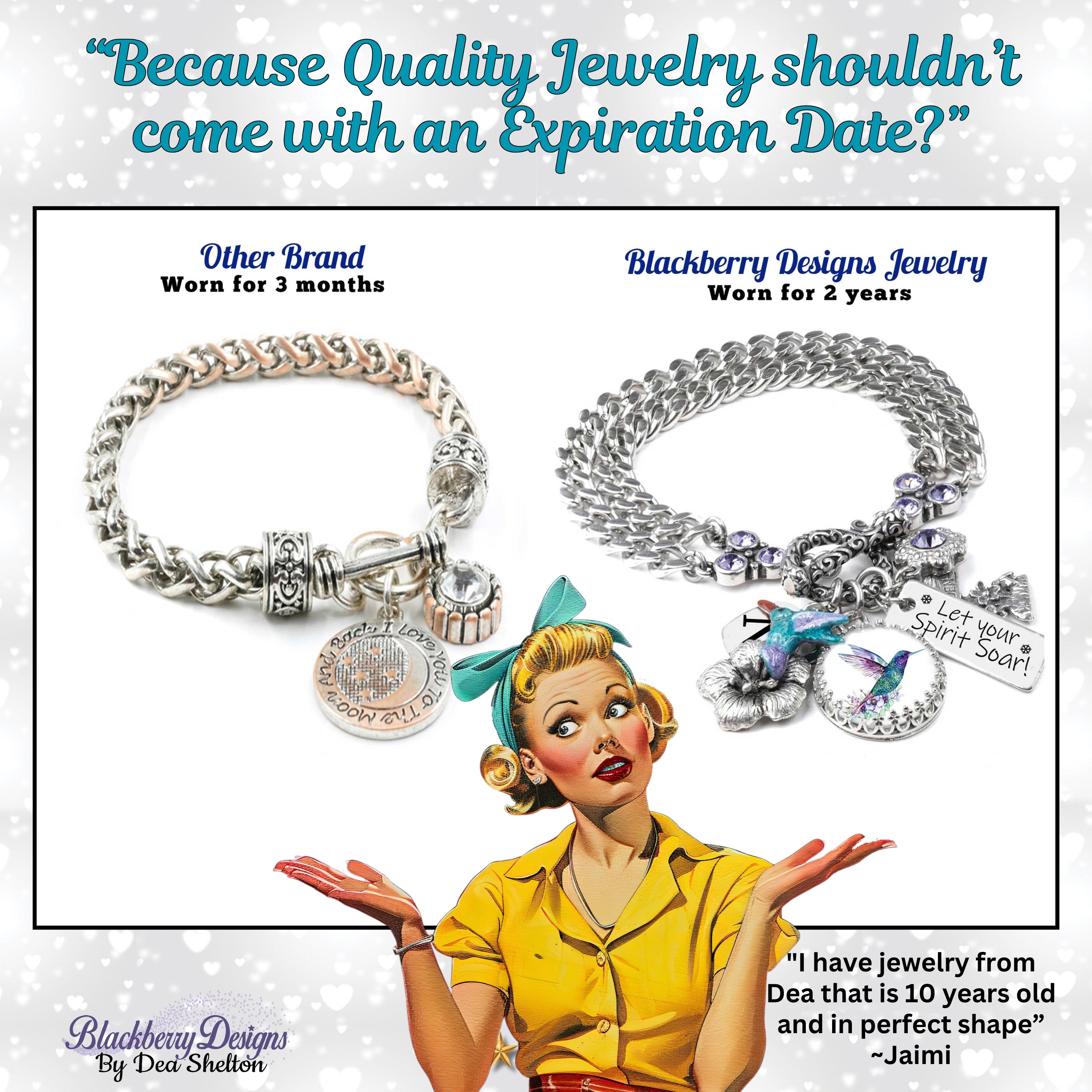 Beauty and the Beast Jewelry - Necklace - Blackberry Designs Jewelry