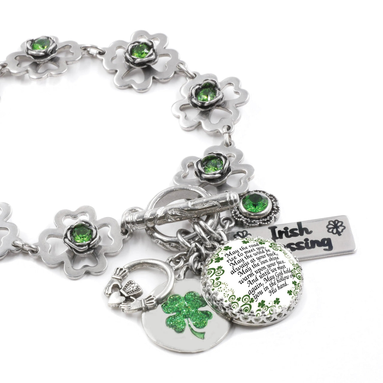 st. patricks day jewelry, 4 leaf clover jewelry, shamrock jewelry