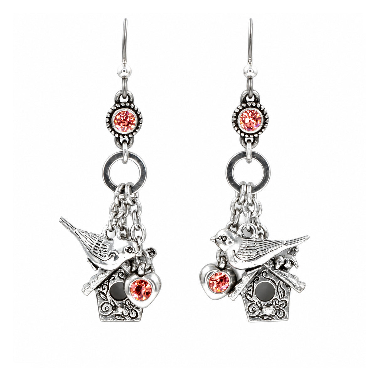 12 Days of Christmas Earrings, 3rd Day, Three French Hens