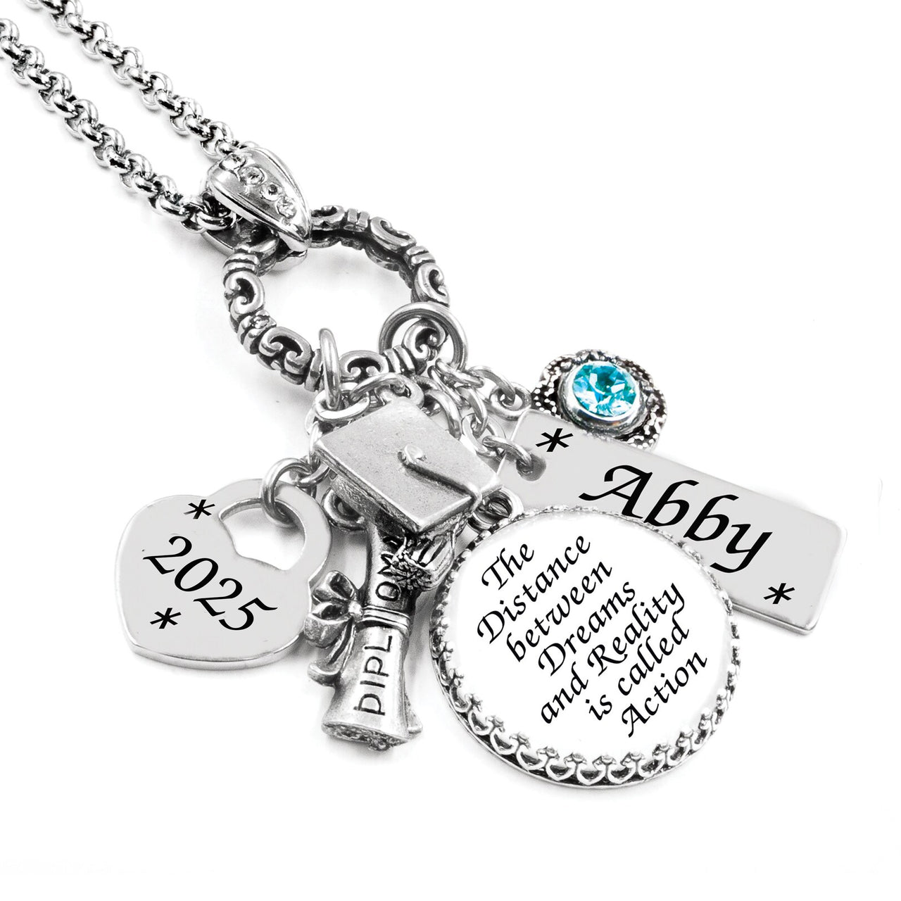 2025 graduation necklace personalized