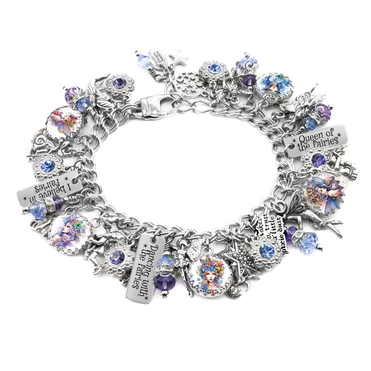 fairies charm bracelet