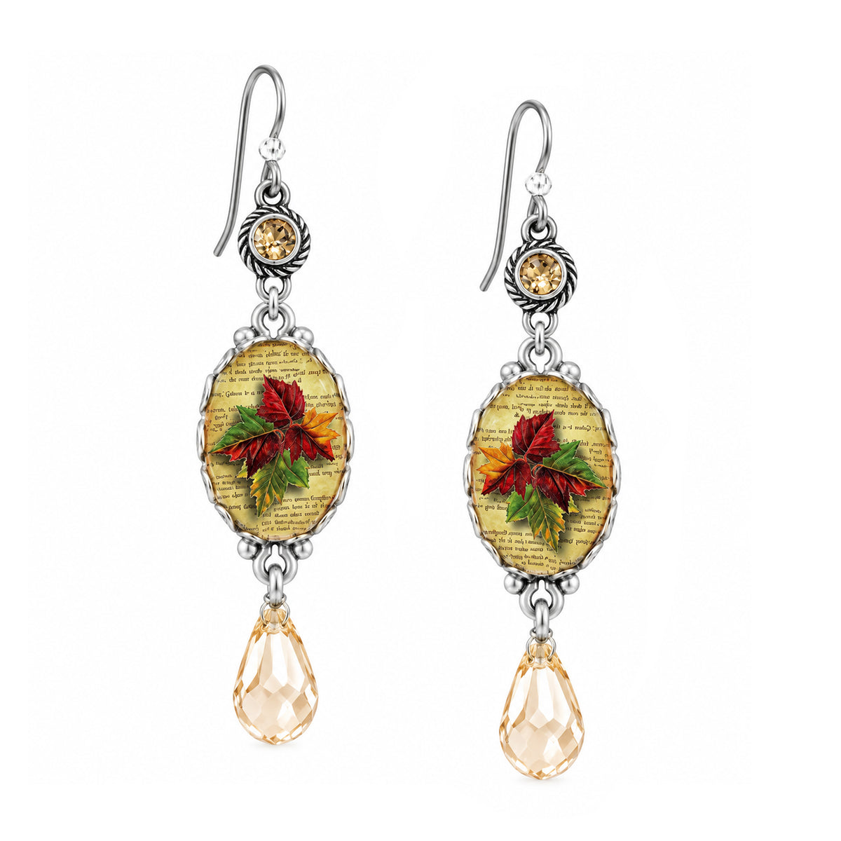 Maple Leaves Autumn Earrings