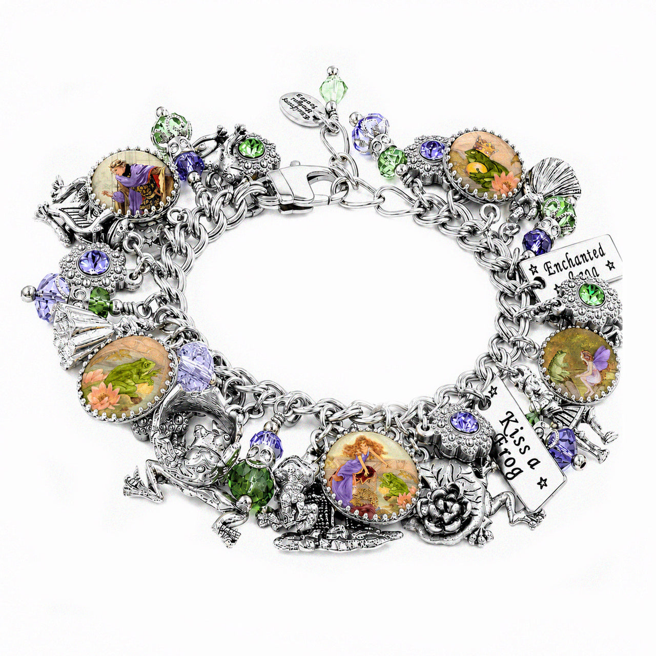 Princess and the Frog Bracelet Handcrafted in Non Tarnish Stainless