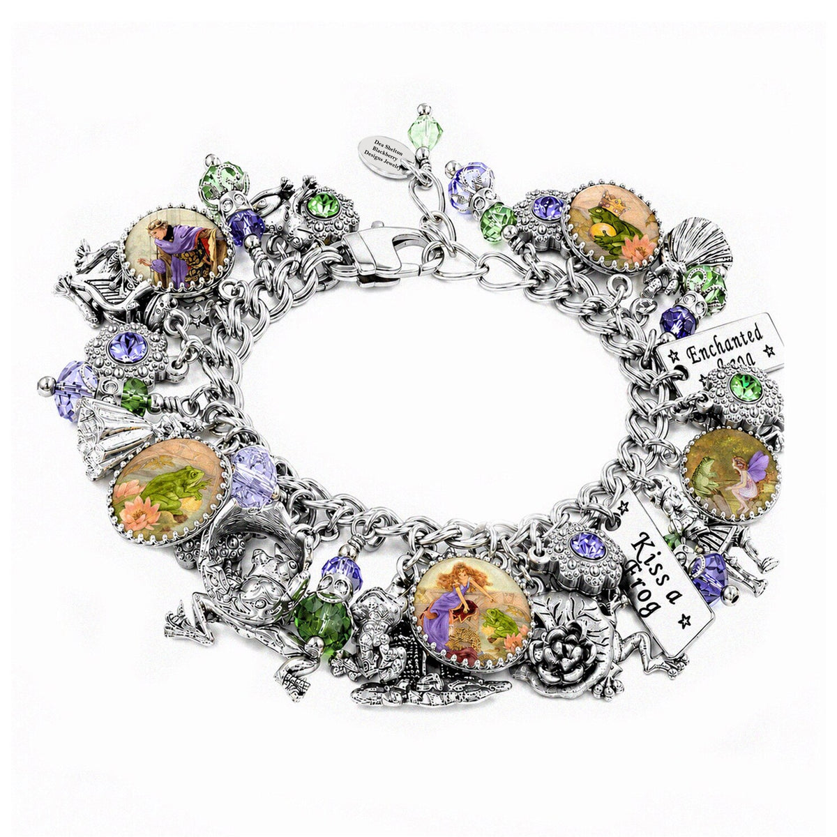 Princess and the Frog Bracelet Handcrafted in Non Tarnish Stainless