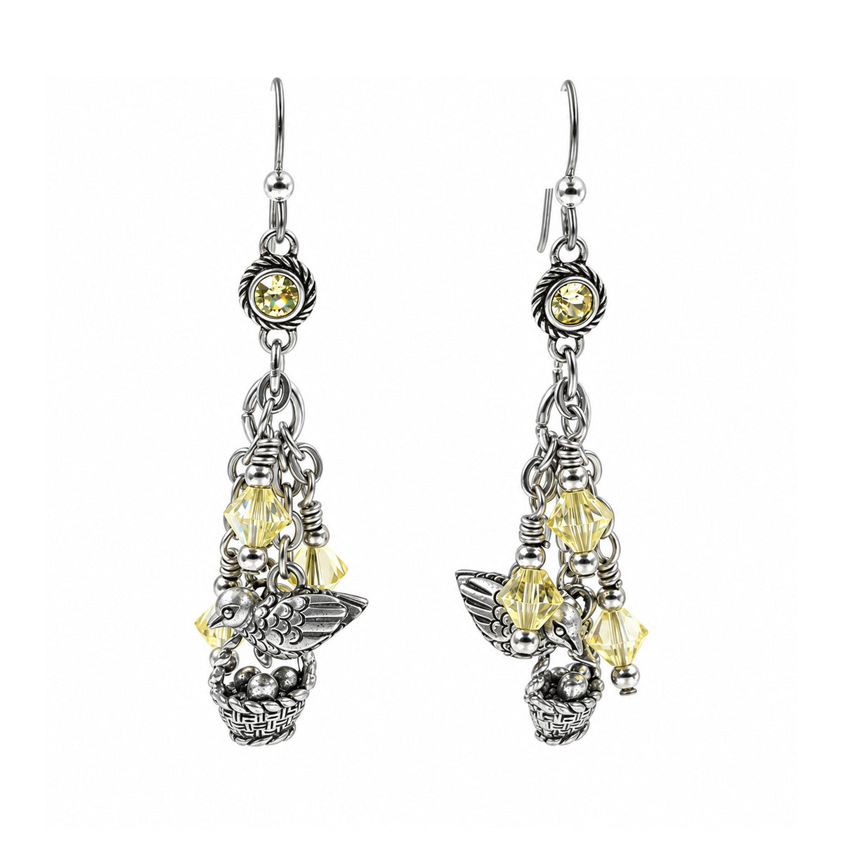 12 Days of Christmas Earrings, 6th Day, Six Geese a Laying