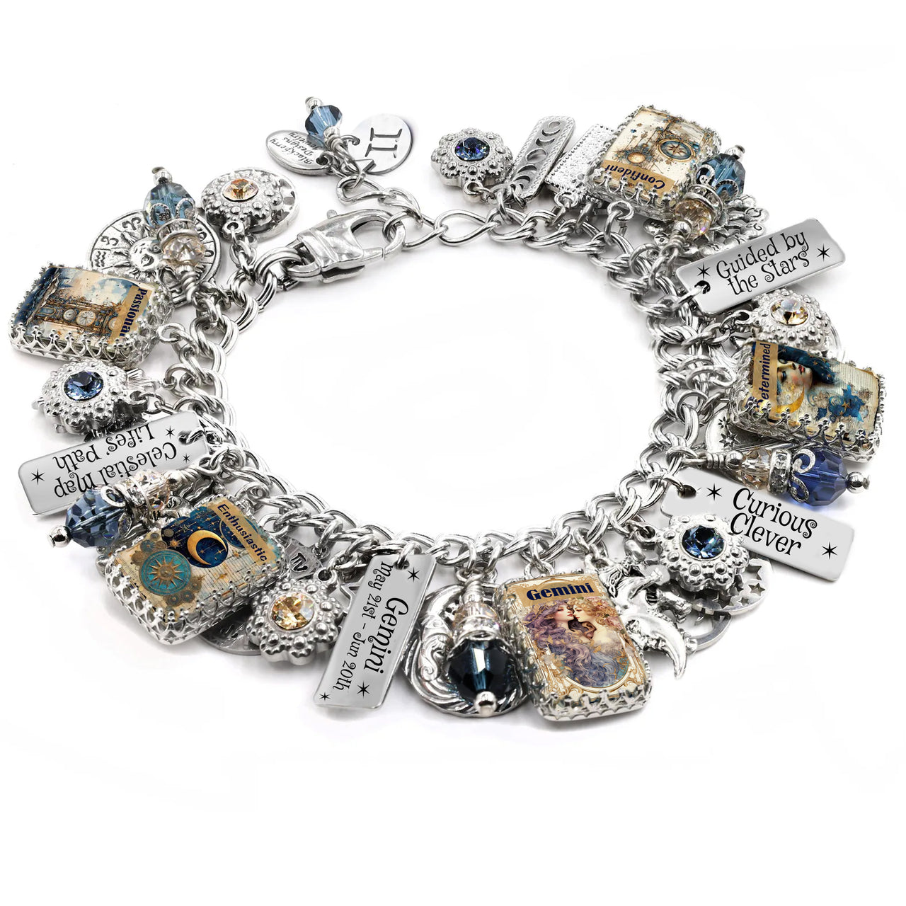 gemini zodiac bracelet