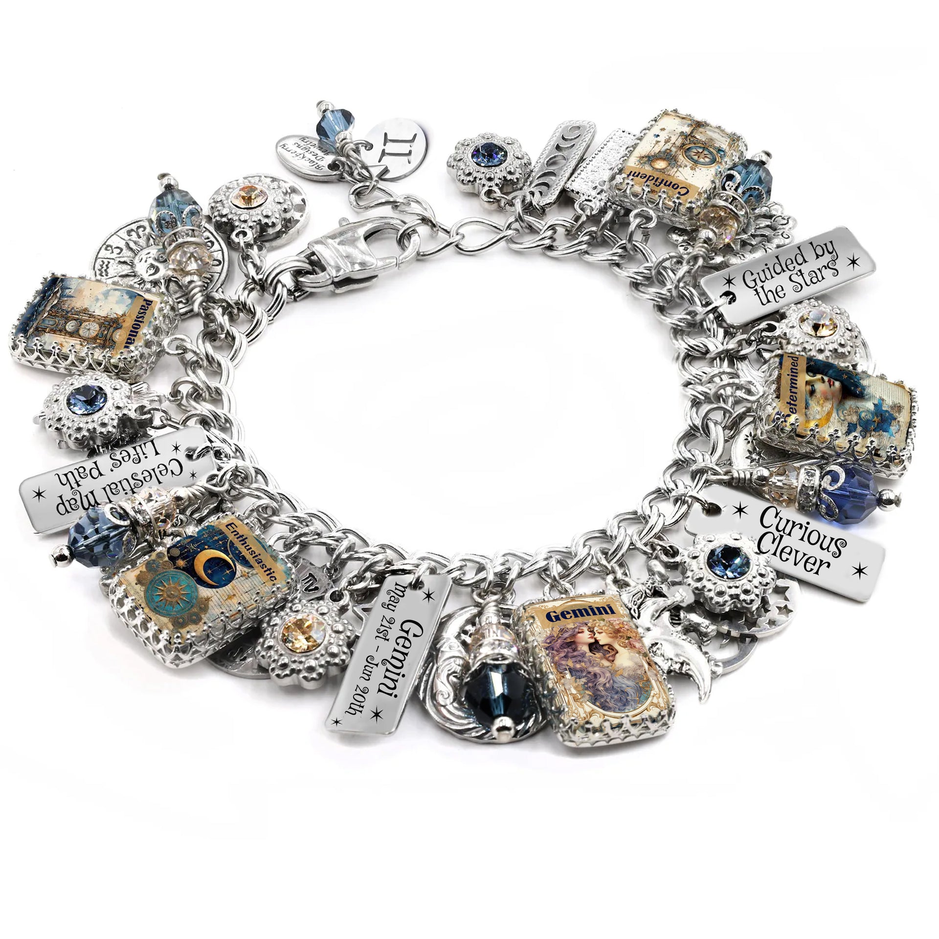 gemini zodiac bracelet