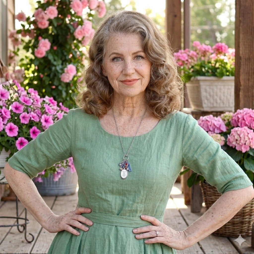 Mother’s Birthstone Necklace – Personalized Family Jewelry with Engraved Charm