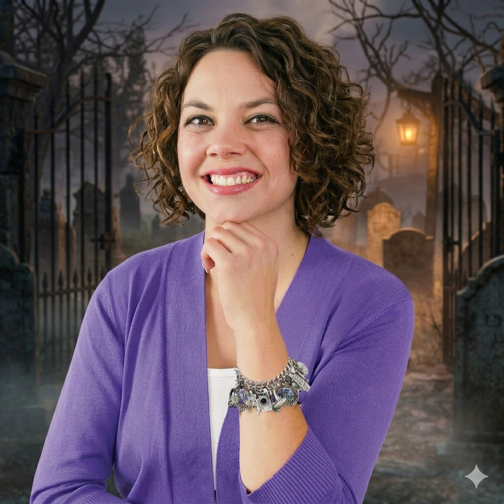 Haunted Graveyard Charm Bracelet – Halloween Jewelry