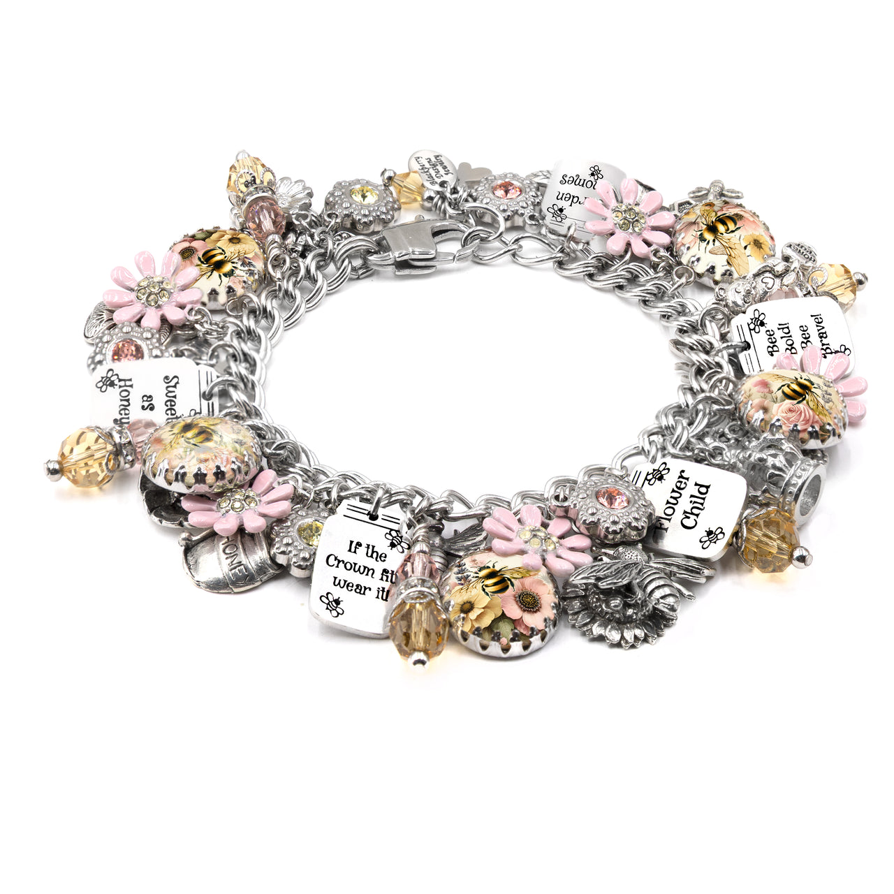 Honey Bee Charm Bracelet