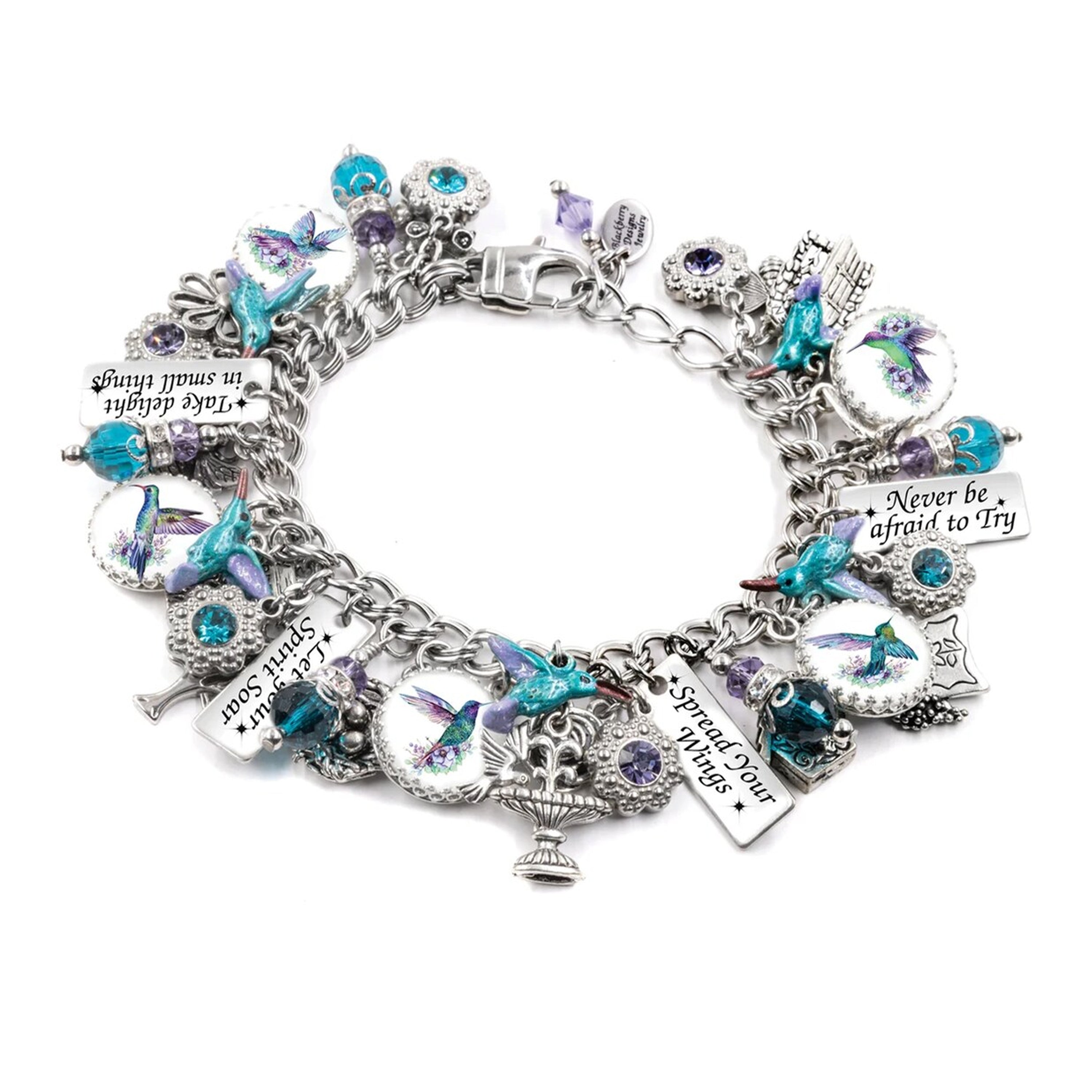 Hummingbird 2025 charm bracelet