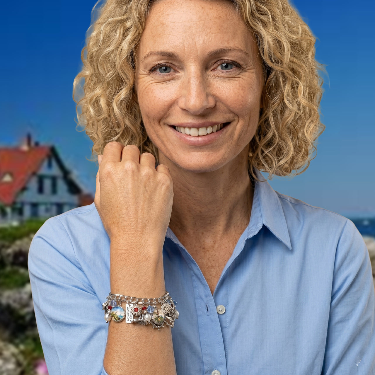 Lighthouse Charm Bracelet – A Beacon of Hope for Ocean Lovers