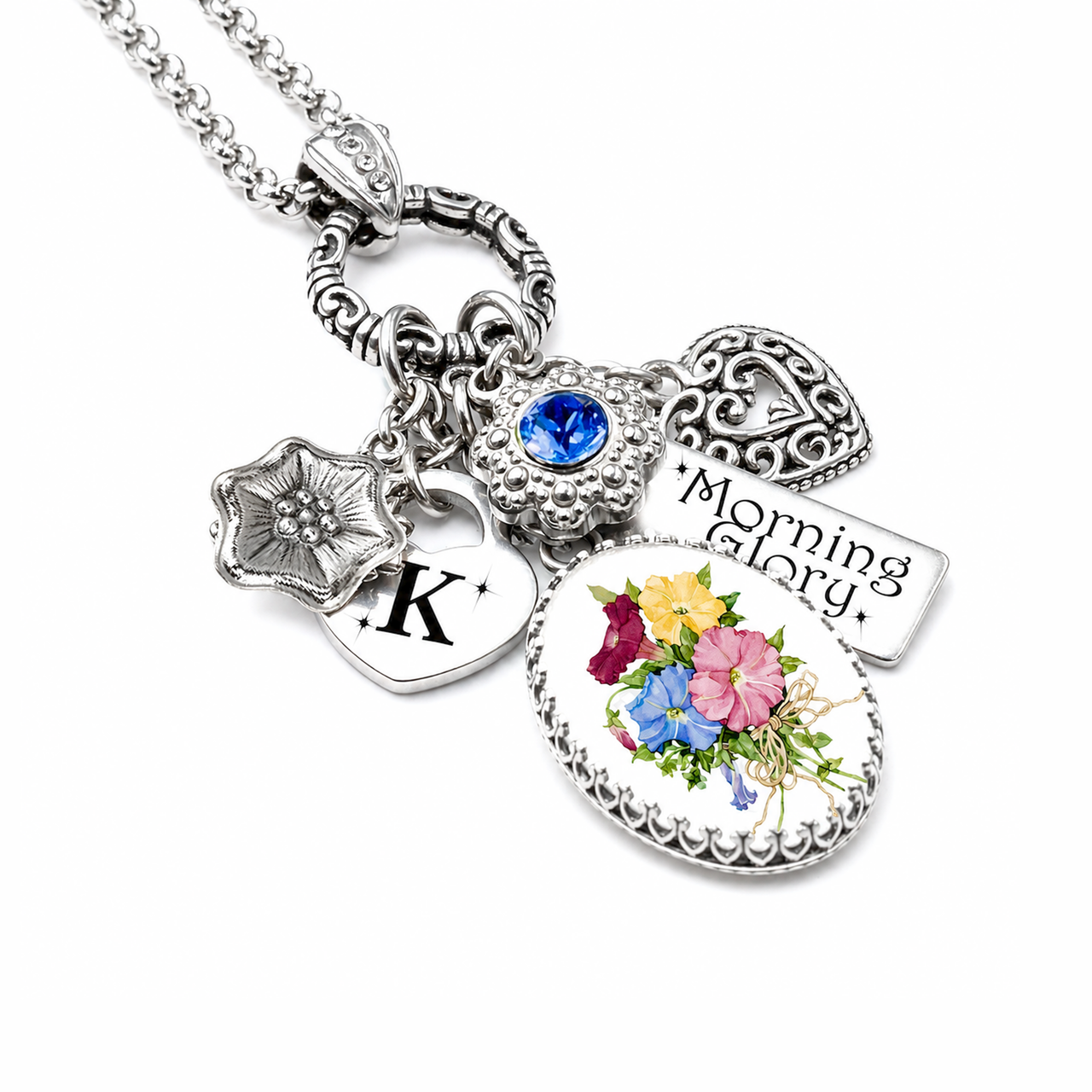 september birthday flower necklace