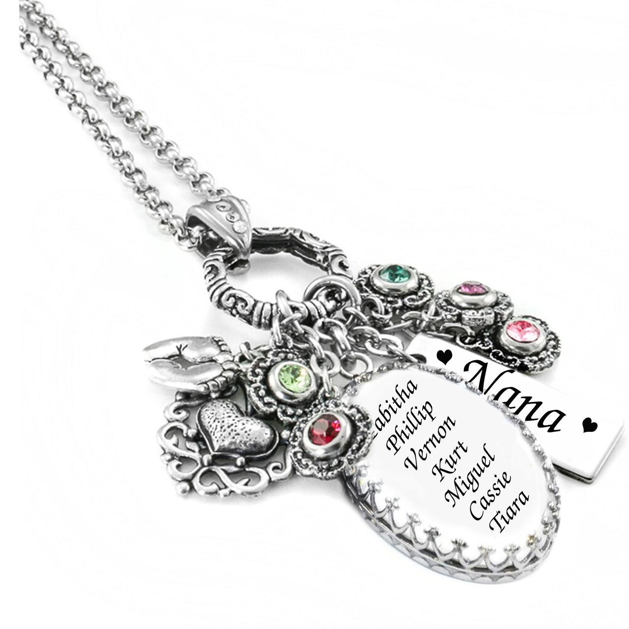 personalized necklace for nana gift