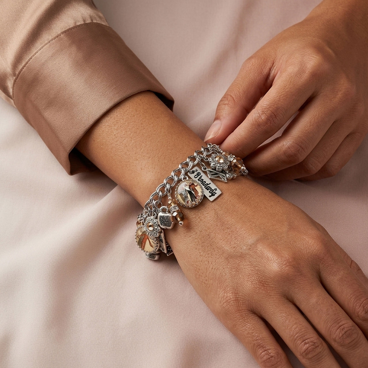 New York City Charm Bracelet, NYC Travel Jewelry