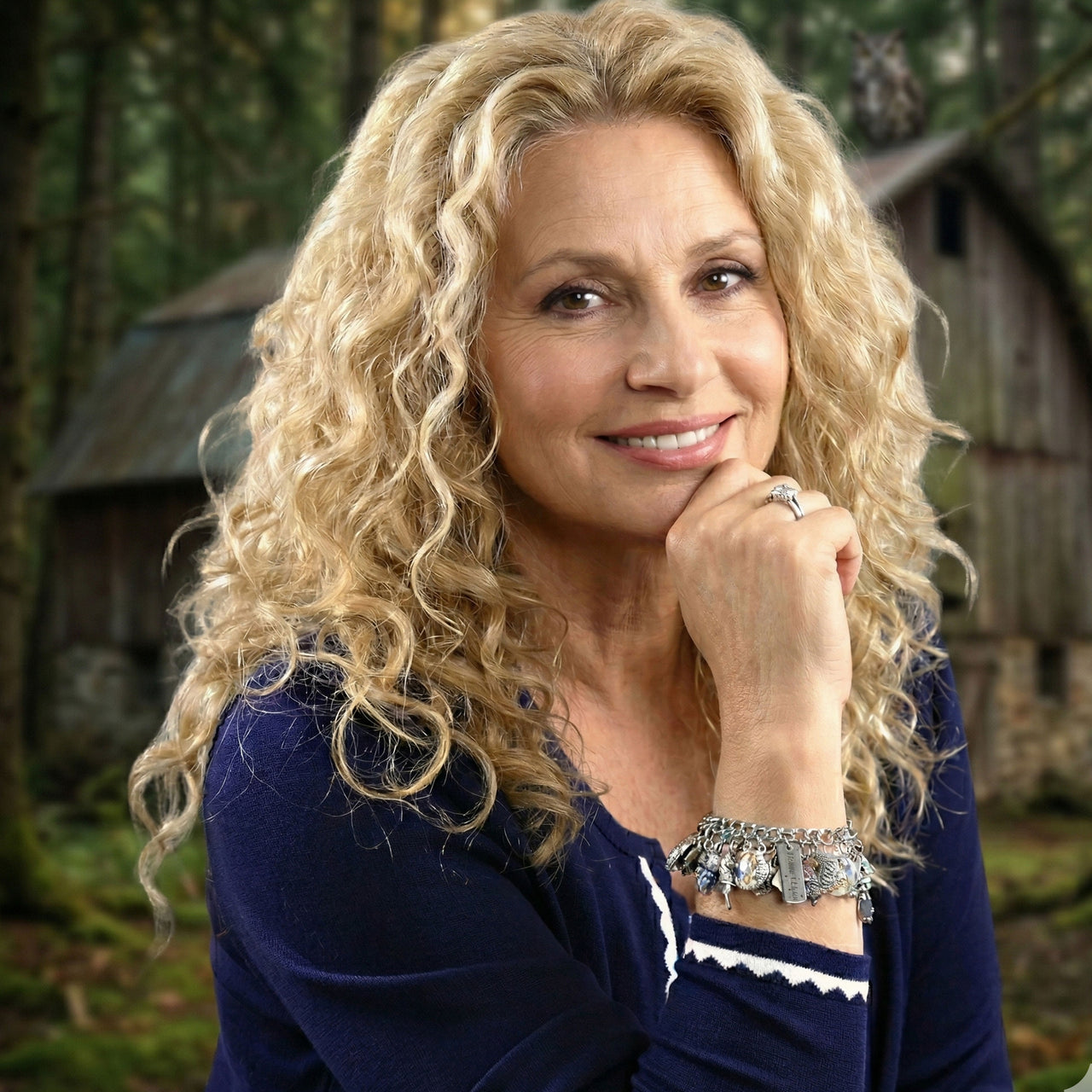 Mystic Owl Charm Bracelet – Magic and Black Cat Jewelry