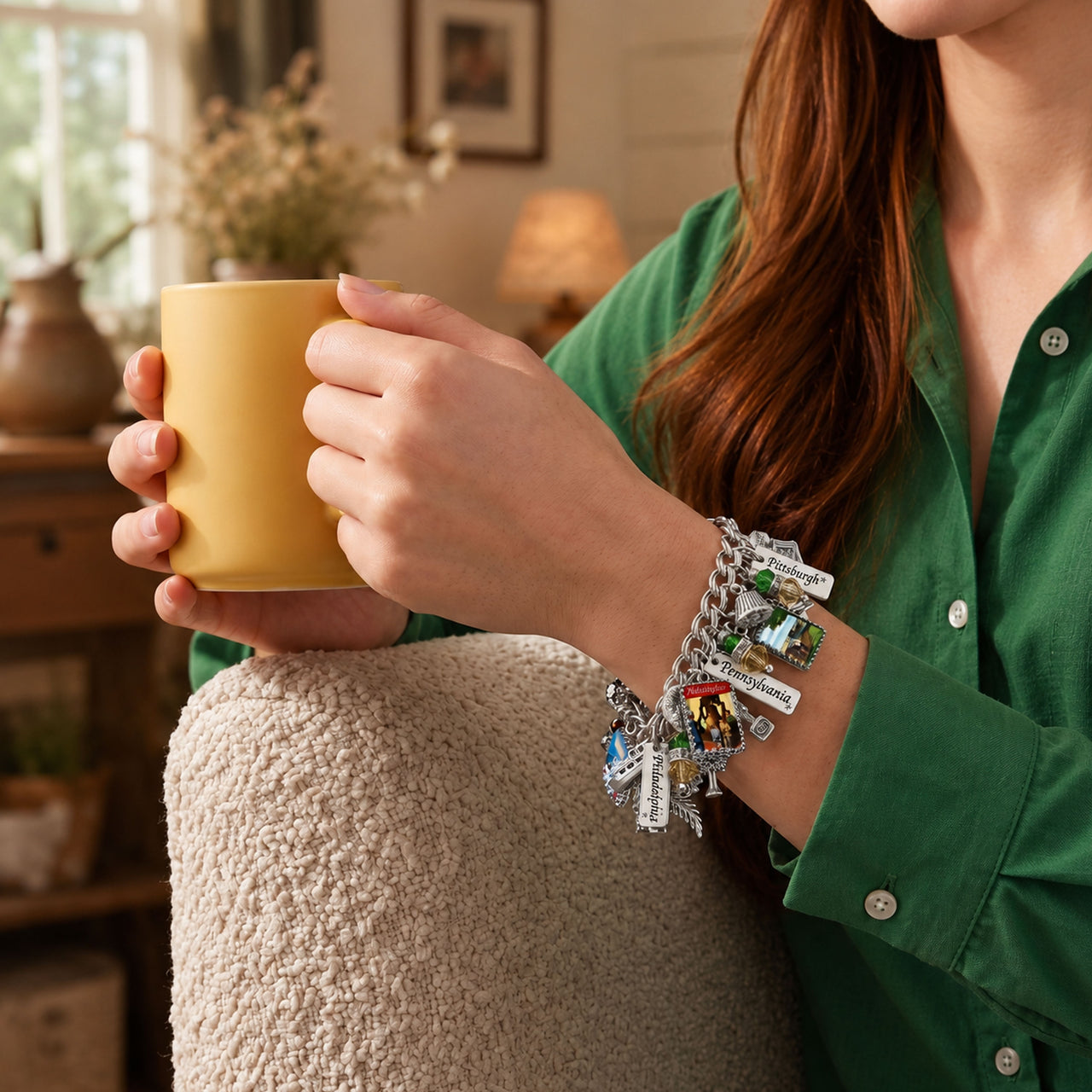 Pennsylvania Travel Charm Bracelet – State Pride Jewelry