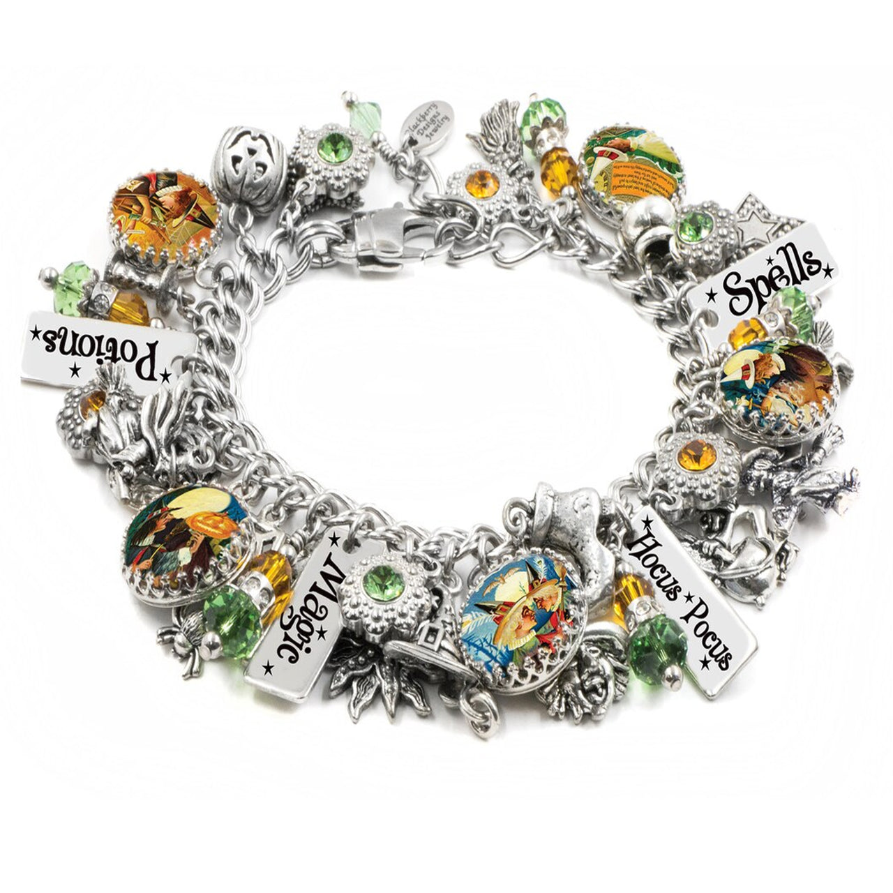 Hocus Pocus Charm Bracelet – Magical Potions and Halloween Magic