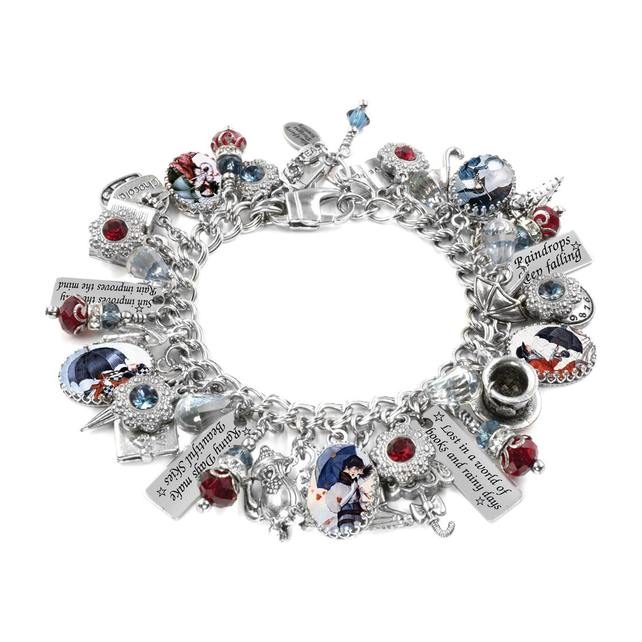 Rainy Days Handmade Charm Bracelet