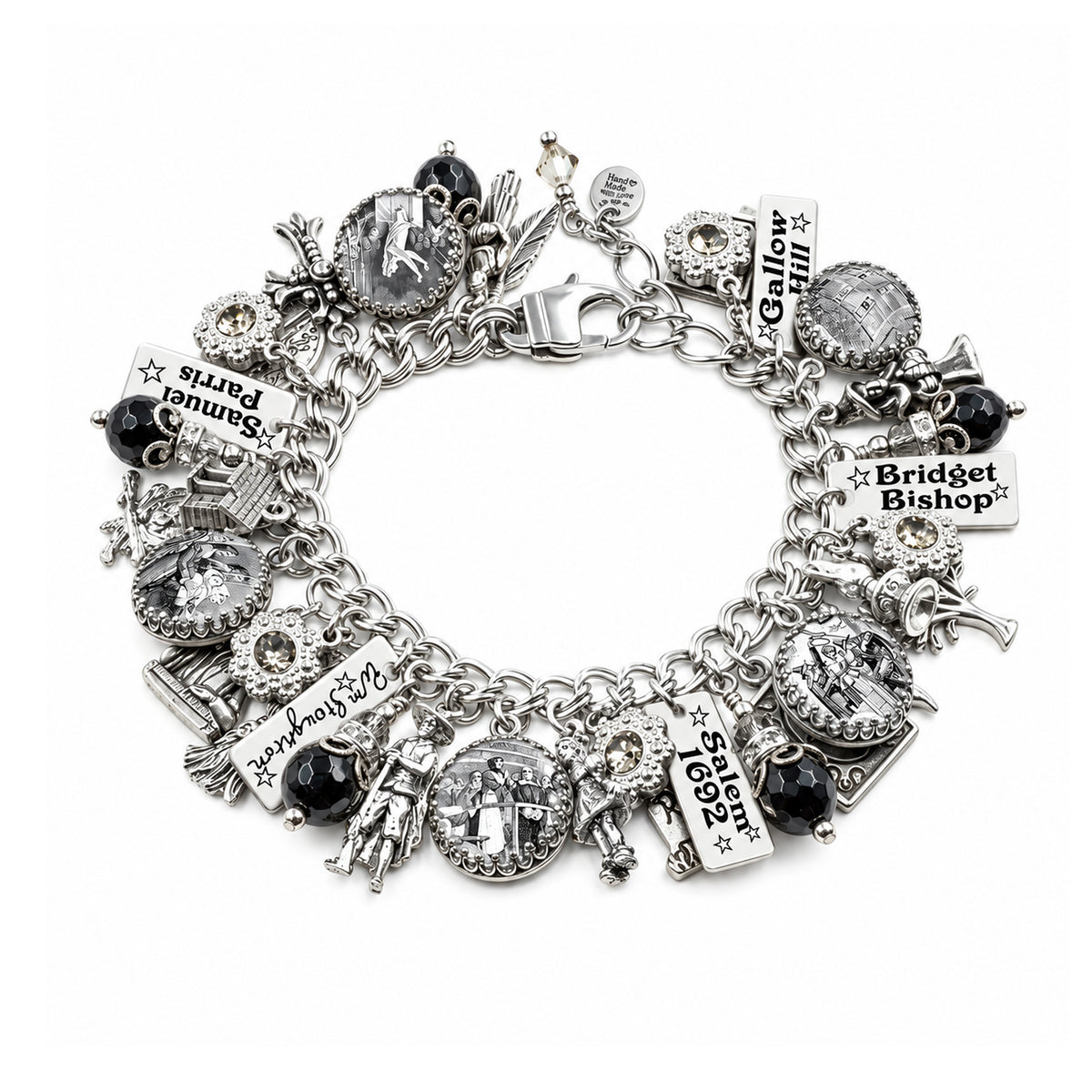 Salem Witch Trials Charm Bracelet