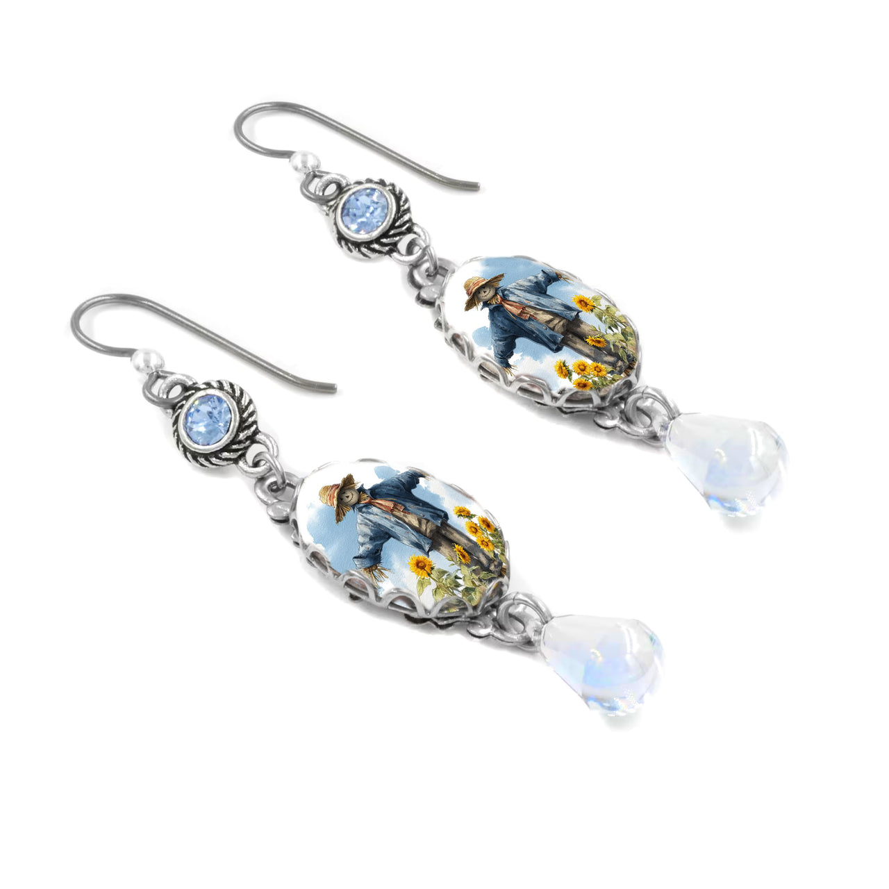 Scarecrow Thanksgiving Earrings