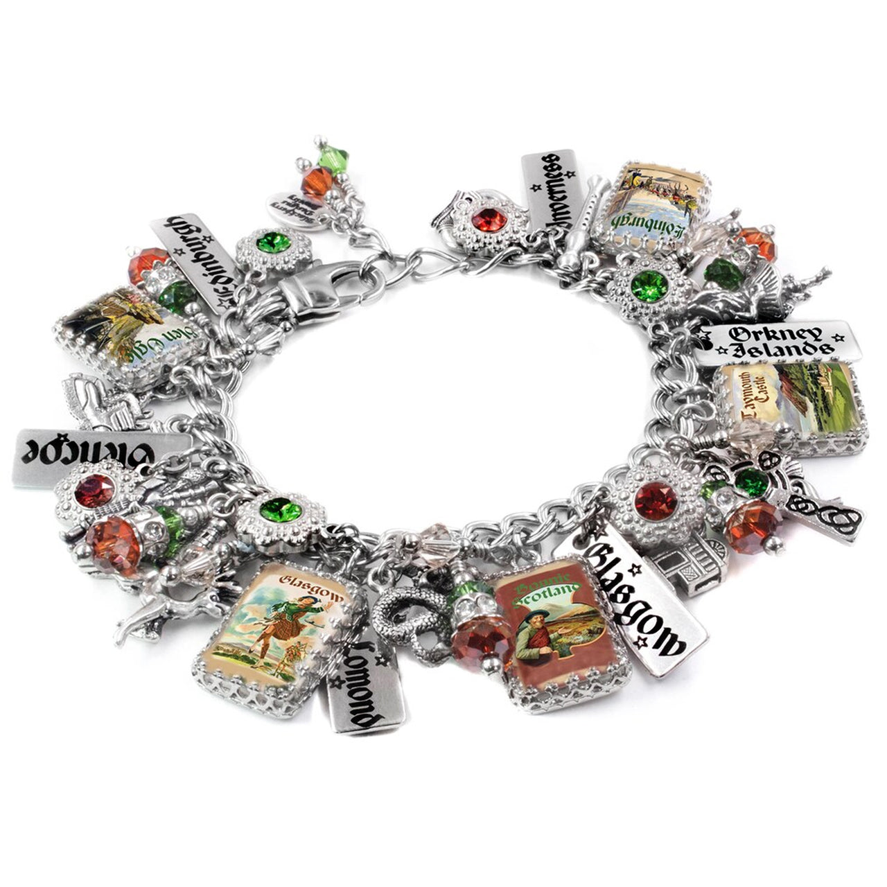 Scotland Charm Bracelet