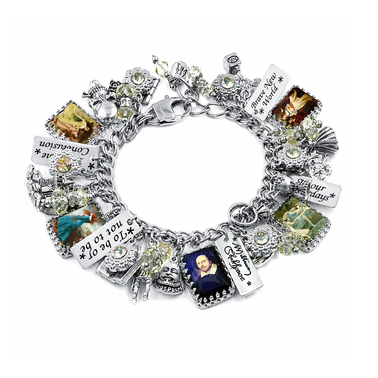 Shakespeare Charm Bracelet