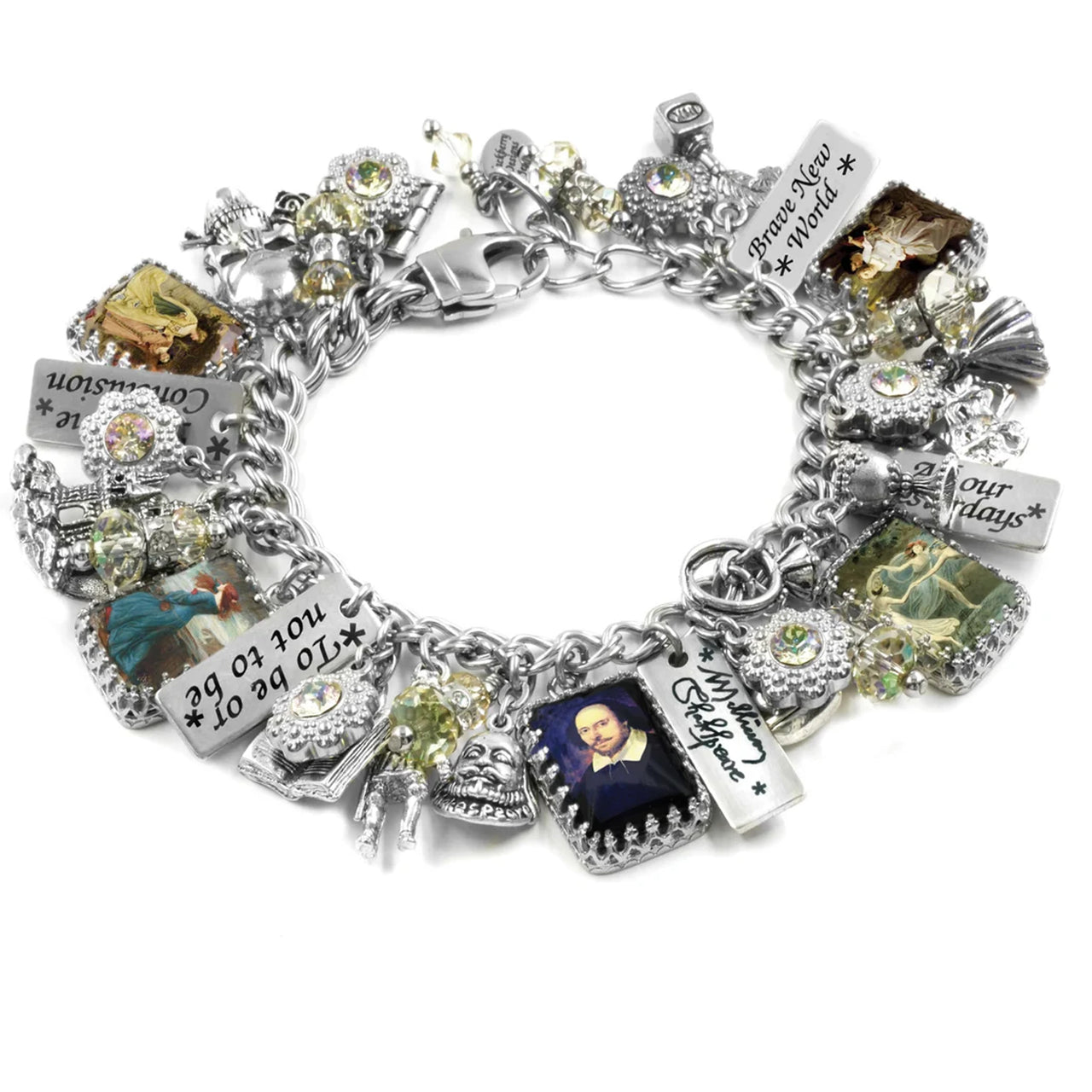 Shakespeare Charm Bracelet