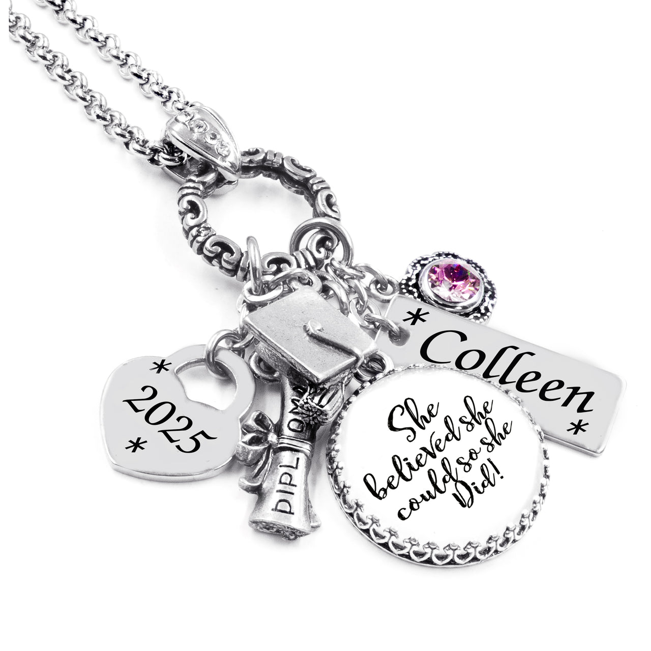 custom graduation necklace 2025