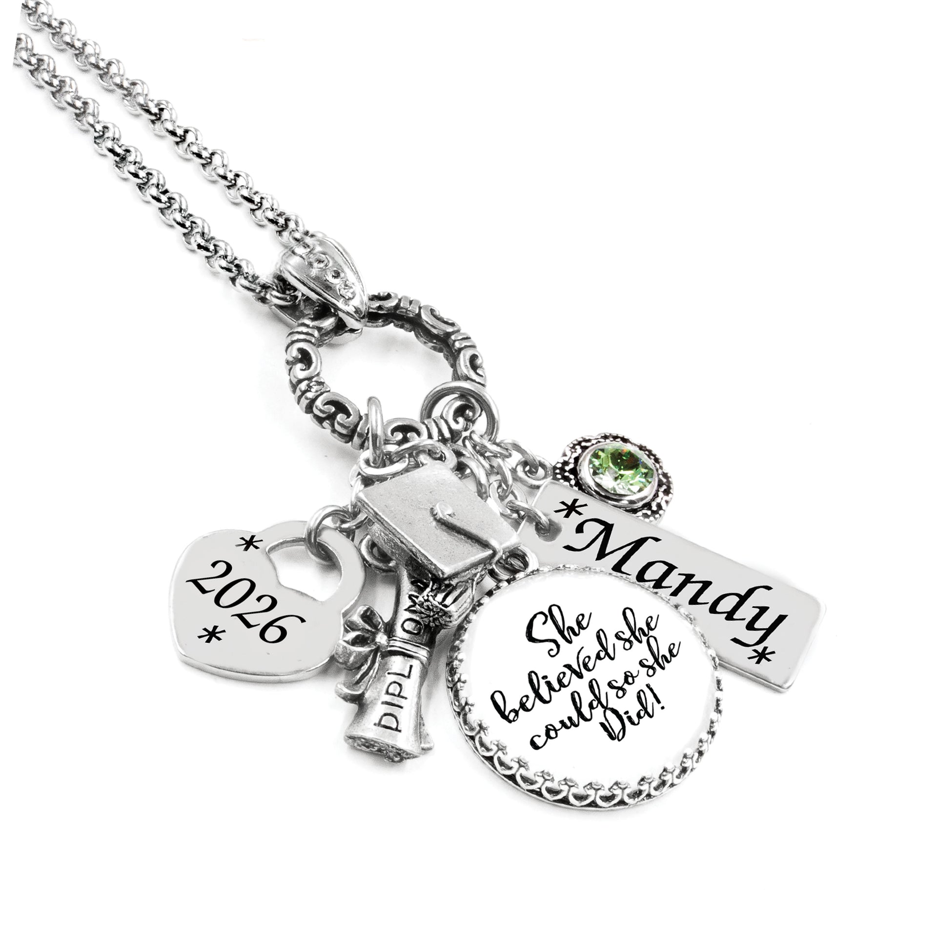 custom graduation necklace 2025