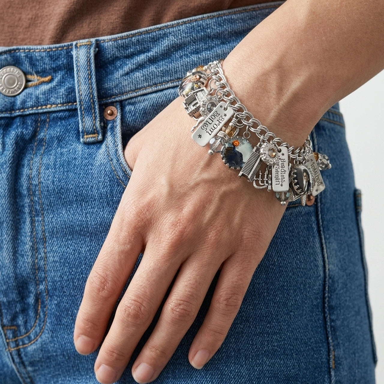 Sleepy Hollow Bracelet Charm Bracelet
