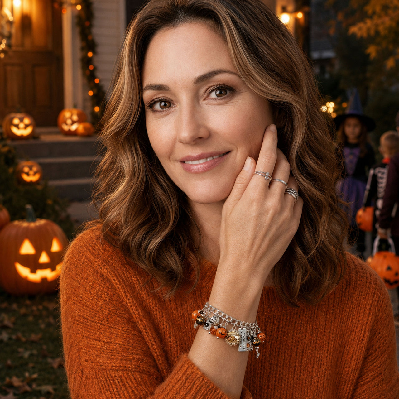 All Hallow's Eve, Halloween Charm Bracelet