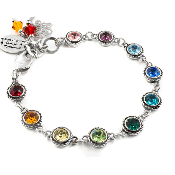 Personalized Sagittarius Zodiac Bracelet and Astrology Jewelry, choice of  crystal color – Blackberry Designs Jewelry