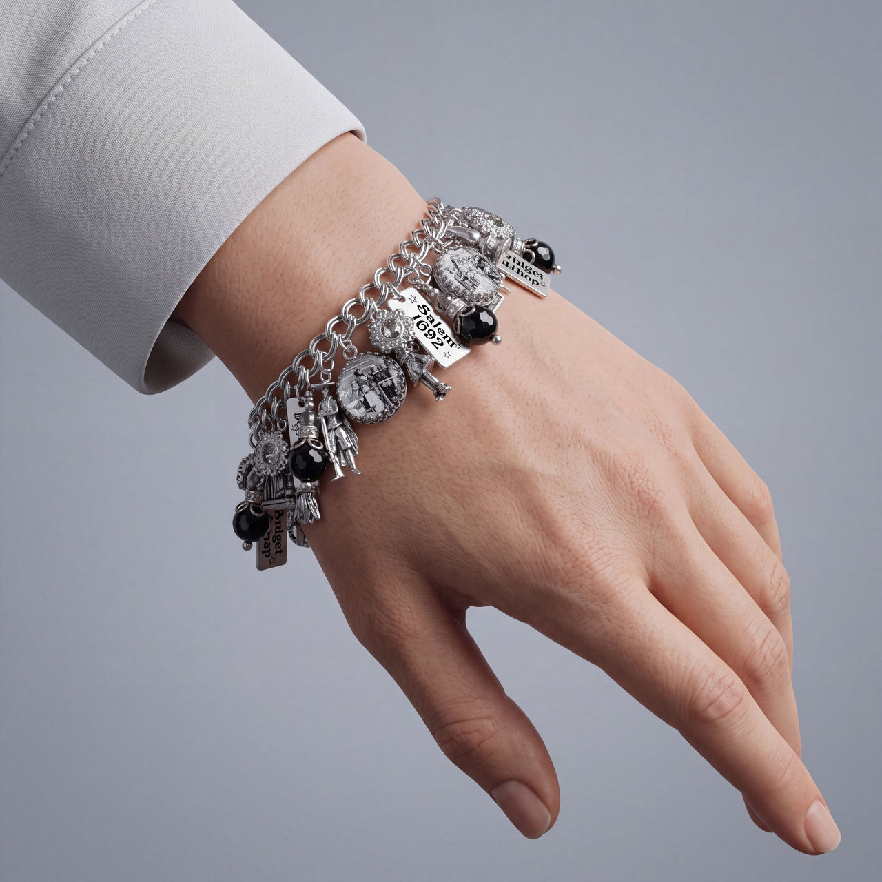 Salem Witch Trials Charm Bracelet