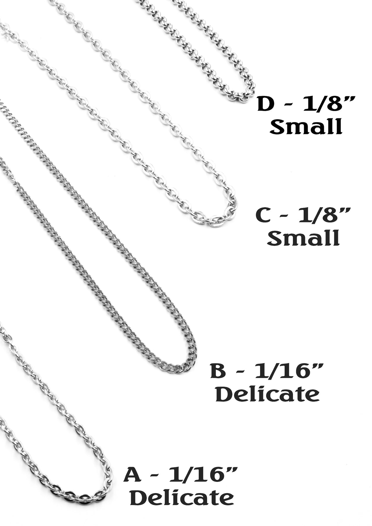 Stainless Steel Chain Necklaces