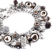 chocolate charms, chocolate bracelet