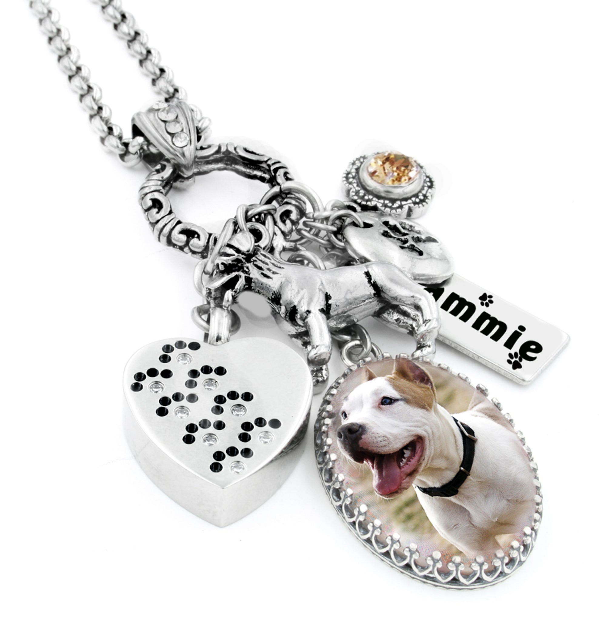 Dog 2024 memorial necklace