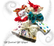 Gift wrapping available for baby footprint necklace