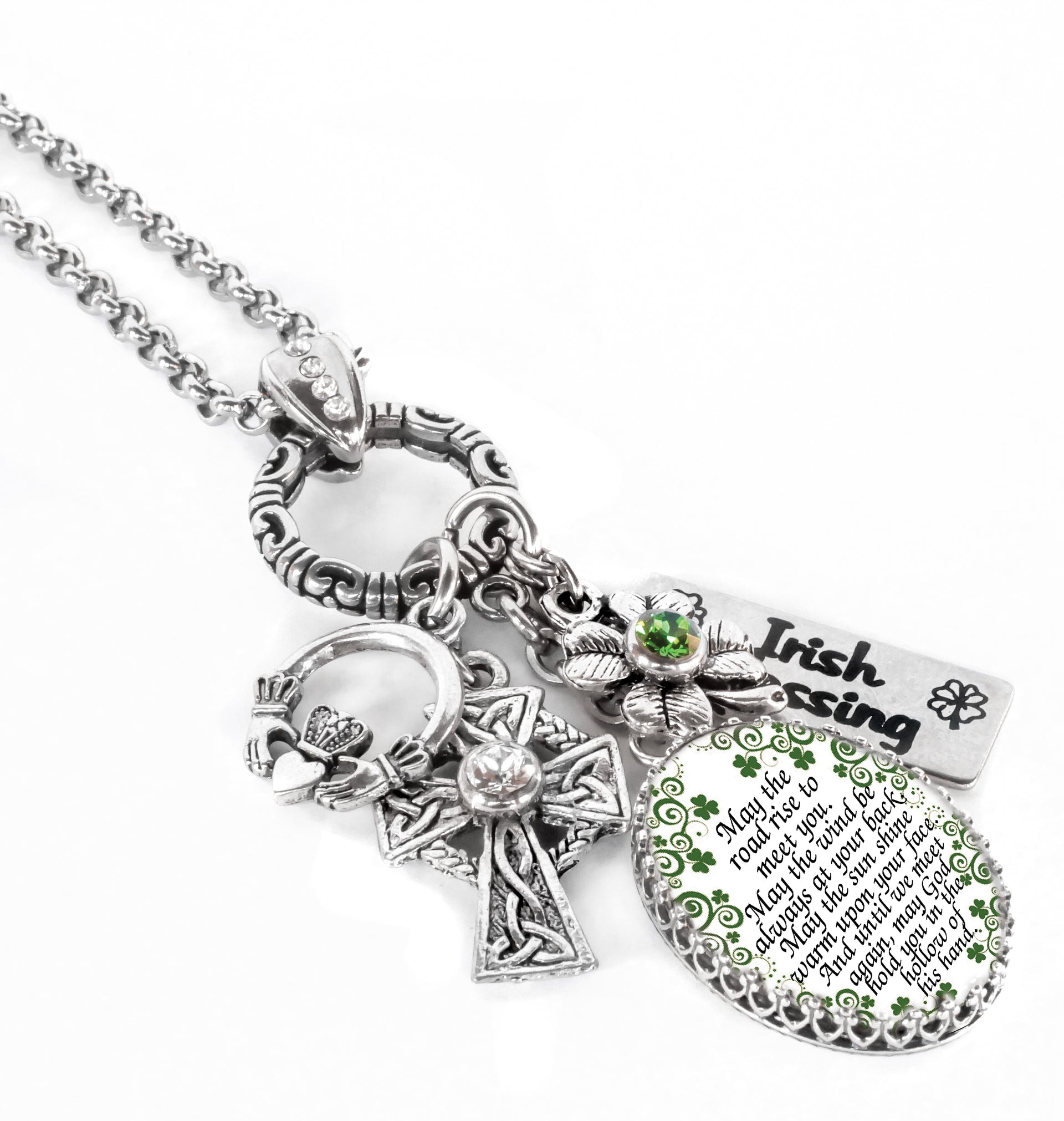 irish_blessing_green_necklace_pendant_celtic